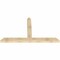 Ekena Millwork Portland Rough Sawn Timber Gable Bracket, Douglas Fir, 84"W x 49"H x 4"D x 6"F, 14/12 Pitch GBW084X49X0406POR00RDF - alternate 3